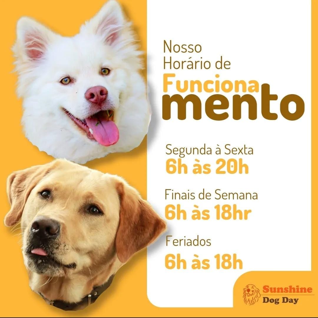 Horários Sunshine Dog Day